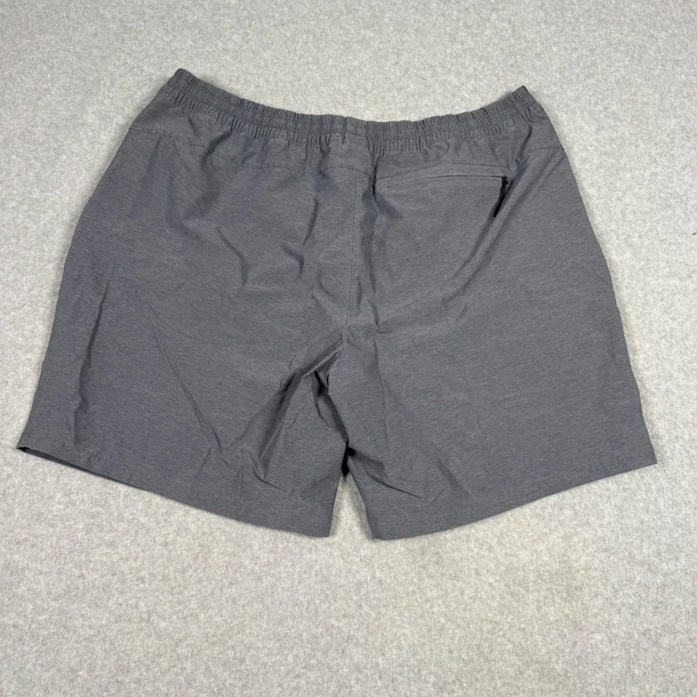 Hill City Mens Gray Athletic Performance Training Shorts Size XL Heathered